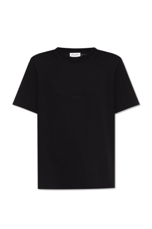 BALENCIAGA ロコ刺繍長袖Tシャツ 818432TPVK1 1070 Balenciaga T-shirt with logo | Women's Clothing | Vitkac